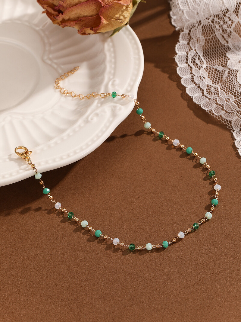 Vară gleznă damă margele piatră gleznă boem plajă gleznă pe picior gleznă brățări pentru femei lanț pentru picioare