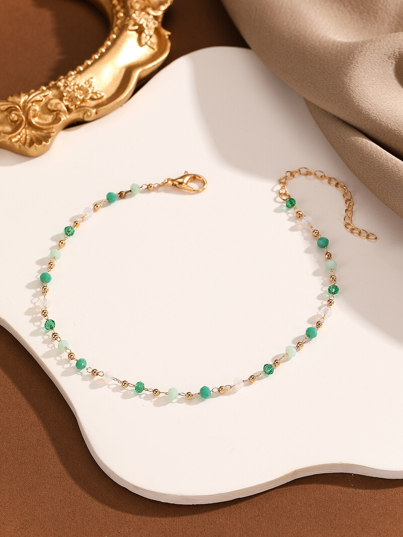 Vară gleznă damă margele piatră gleznă boem plajă gleznă pe picior gleznă brățări pentru femei lanț pentru picioare