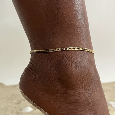 Vnoxi lillekett jalavõrud naistele, suvepuhkuse ehted, roostevabast terasest metallist kuu Star Heart pahkluu keti käevõru jalas