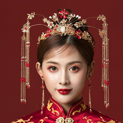 Piepteni de păr Hanfu pentru femei, accesorii de păr de nuntă tradiționale chinezești