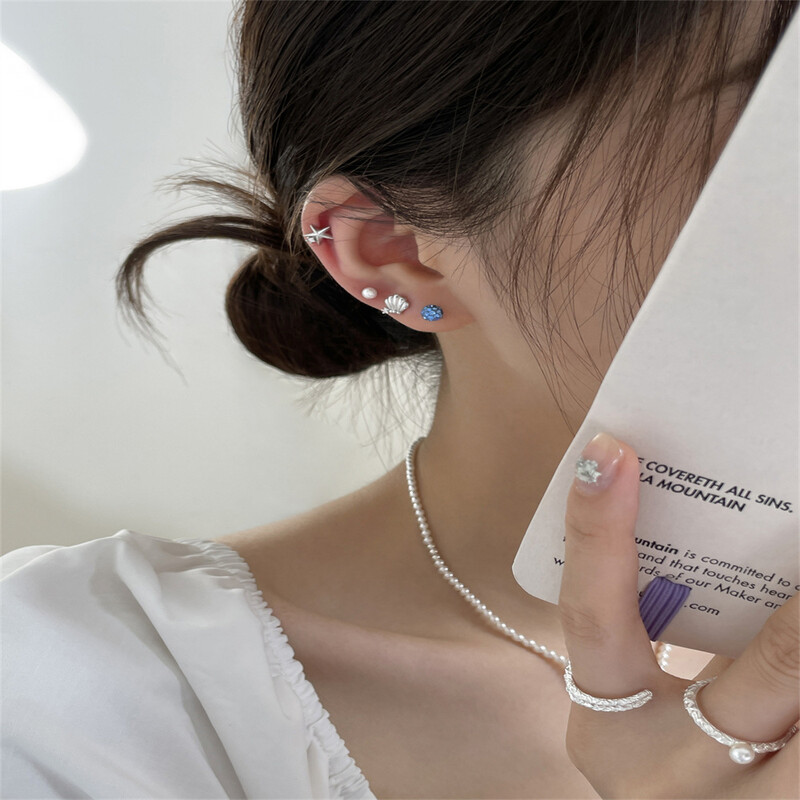 36 poros / partijos mada Spalvoti Kalnų krištoliniai auskarai Moterų Merginų Gyvūnų Auskarų vėrimas Papuošalai Vestuvių Vakarėlis Dovanos Mišrus stilius