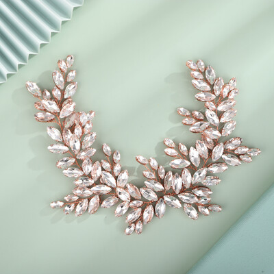 9 szín Kézzel készített esküvői menyasszonyi strassz fejpánt fejfedők báli haj ékszerek esküvői haj kiegészítők nőknek