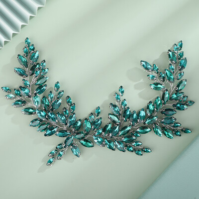 9 szín Kézzel készített esküvői menyasszonyi strassz fejpánt fejfedők báli haj ékszerek esküvői haj kiegészítők nőknek