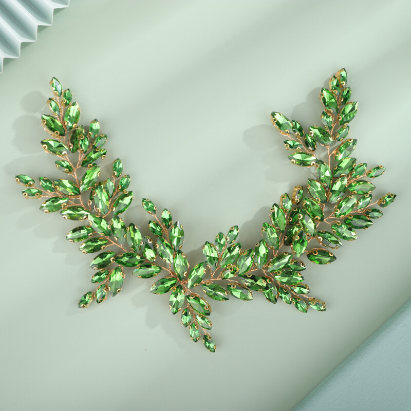 9 szín Kézzel készített esküvői menyasszonyi strassz fejpánt fejfedők báli haj ékszerek esküvői haj kiegészítők nőknek