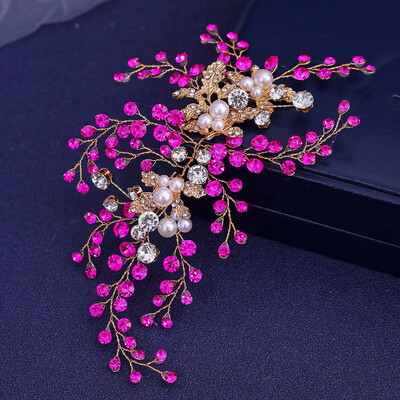 Madingi Kalnų krištolinio akmens galvos apdangalai nuotakos galvos apdangalai plaukams aksesuarai moterų rankų darbo galvos juosta nuotakos galvos apdangalai vestuviniai galvos apdangalai