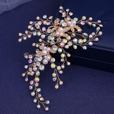 Madingi Kalnų krištolinio akmens galvos apdangalai nuotakos galvos apdangalai plaukams aksesuarai moterų rankų darbo galvos juosta nuotakos galvos apdangalai vestuviniai galvos apdangalai