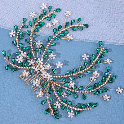 Pieptene Mireasa Strasuri pentru Cap cu Pieptene Femeie Agrafe de Par Accesorii pentru Par Nunta Coafura Mireasa pentru Bijuterii de Petrecere