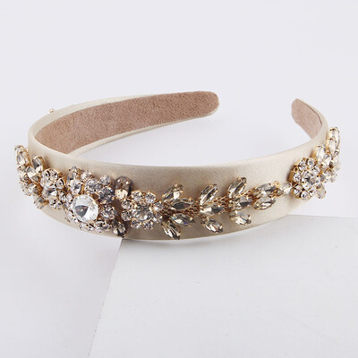 Bentiță cu strasuri colorate, baroc, cu incrustații, Benzile de păr colorate Cadou personalizat superb Accesorii pentru păr 847