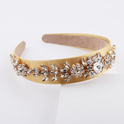 Bentiță cu strasuri colorate, baroc, cu incrustații, Benzile de păr colorate Cadou personalizat superb Accesorii pentru păr 847