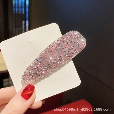 Κορεάτικες γκλίτερ παγιέτες Μεταλλικά κλιπ για τα μαλλιά Γυναικεία κοριτσίστικα κτυπήματα φουρκέτας φουρκέτες BB κλιπ Barrettes Καπέλα Αξεσουάρ για styling μαλλιών