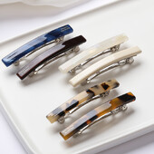 6 cm-es vékony hajcsat tavaszi francia hajcsat konty frizura Divat Kék frizura Hajkiegészítők lányoknak és nőknek