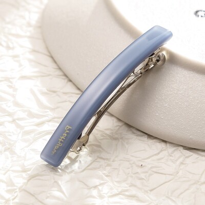 6 cm-es vékony hajcsat tavaszi francia hajcsat konty frizura Divat Kék frizura Hajkiegészítők lányoknak és nőknek