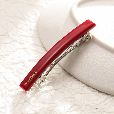 6 cm-es vékony hajcsat tavaszi francia hajcsat konty frizura Divat Kék frizura Hajkiegészítők lányoknak és nőknek