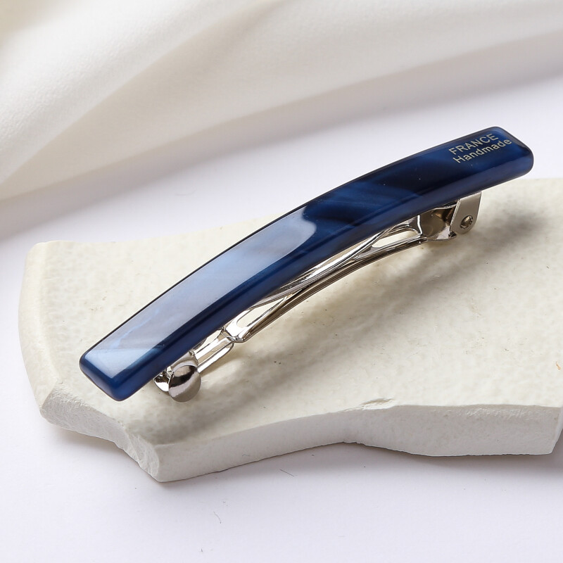 6 cm-es vékony hajcsat tavaszi francia hajcsat konty frizura Divat Kék frizura Hajkiegészítők lányoknak és nőknek