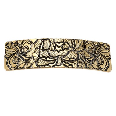 Knot Hair Barrettes Vintage metāla matu sprādzes, lielas franču pavasara Barrette biezu matu matu sprādzes sievietēm