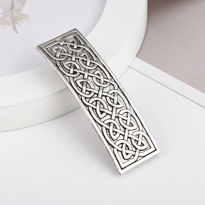 Σκανδιναβική κουλτούρα φουρκέτα ρετρό κλασικού στυλ Celtic Spring Clip Αξεσουάρ μαλλιών Νορβηγικού δίσκου