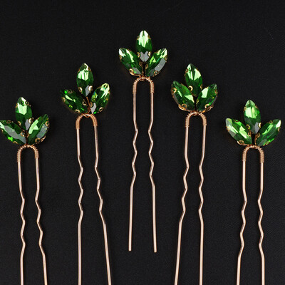 5 db Strasszos Kis egyszerű menyasszony esküvői hajcsat Ezüst menyasszonyi hajdarab esküvői haj kiegészítők nőknek és lányoknak