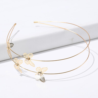 AWAYTR Bandă șic cu stea cu strasuri pentru femei, pentru petrecere, bentita de păr cu mai multe straturi, perle, cerc de păr, lunetă, accesorii de păr pentru fete