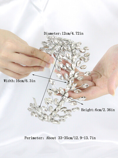 Fekete strassz fejpánt esküvői hajkiegészítők nőknek és lányoknak Menyasszony fejdísz Vendégfej ékszer ceremónia Tiaras Ajándékok