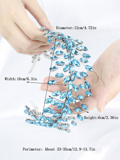 Fekete strassz fejpánt esküvői hajkiegészítők nőknek és lányoknak Menyasszony fejdísz Vendégfej ékszer ceremónia Tiaras Ajándékok