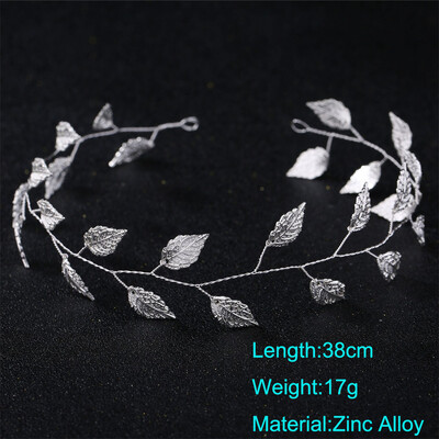 3 buc. Accesorii pentru păr de nuntă de mireasă, frunze de culoare aurie, agrafe de păr pentru femei, bijuterii, accesorii pentru păr de mireasă, cadouri