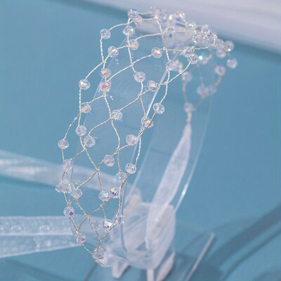 Fashion Handmade Mai multe bentițe de cristal de culoare Accesorii pentru păr de nuntă Bentițe de păr cu strasuri Femei Cap de mireasă Vines