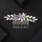 Strasszkő esküvői hajfésű nőknek Divatos kézzel készített menyasszonyi fejdísz Kiegészítők Partyfej Ékszerek Díszek menyasszonyi tiarák