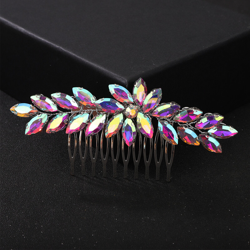 Strasszkő esküvői hajfésű nőknek Divatos kézzel készített menyasszonyi fejdísz Kiegészítők Partyfej Ékszerek Díszek menyasszonyi tiarák