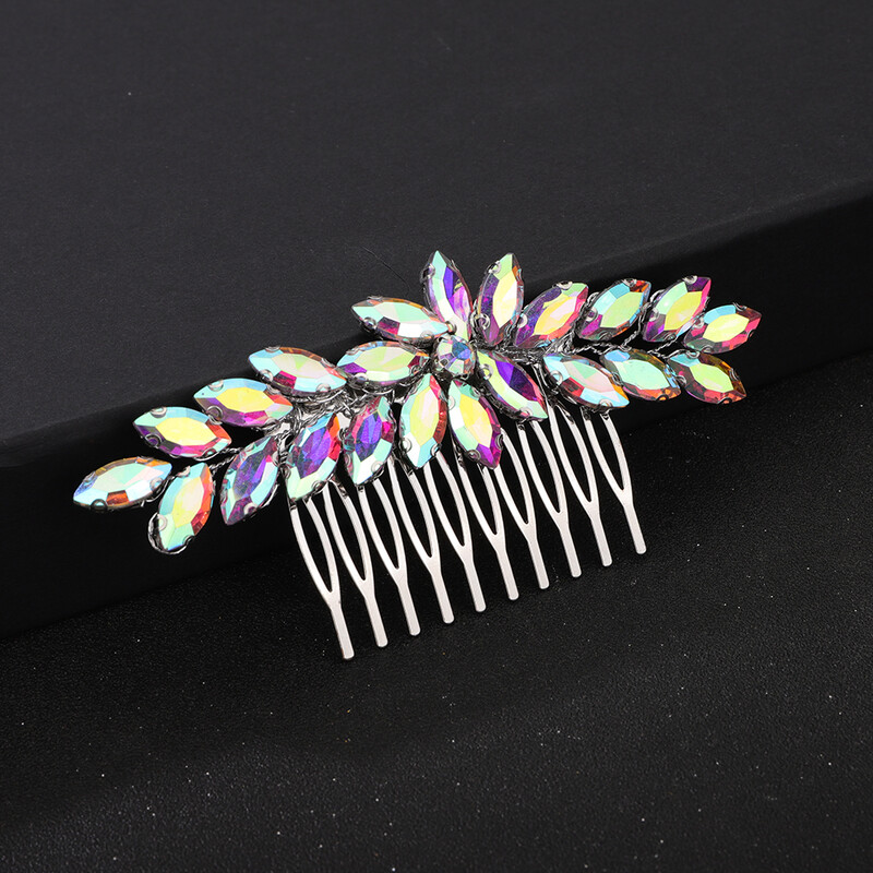 Strasszkő esküvői hajfésű nőknek Divatos kézzel készített menyasszonyi fejdísz Kiegészítők Partyfej Ékszerek Díszek menyasszonyi tiarák