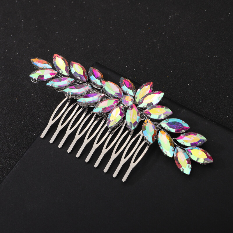 Strasszkő esküvői hajfésű nőknek Divatos kézzel készített menyasszonyi fejdísz Kiegészítők Partyfej Ékszerek Díszek menyasszonyi tiarák