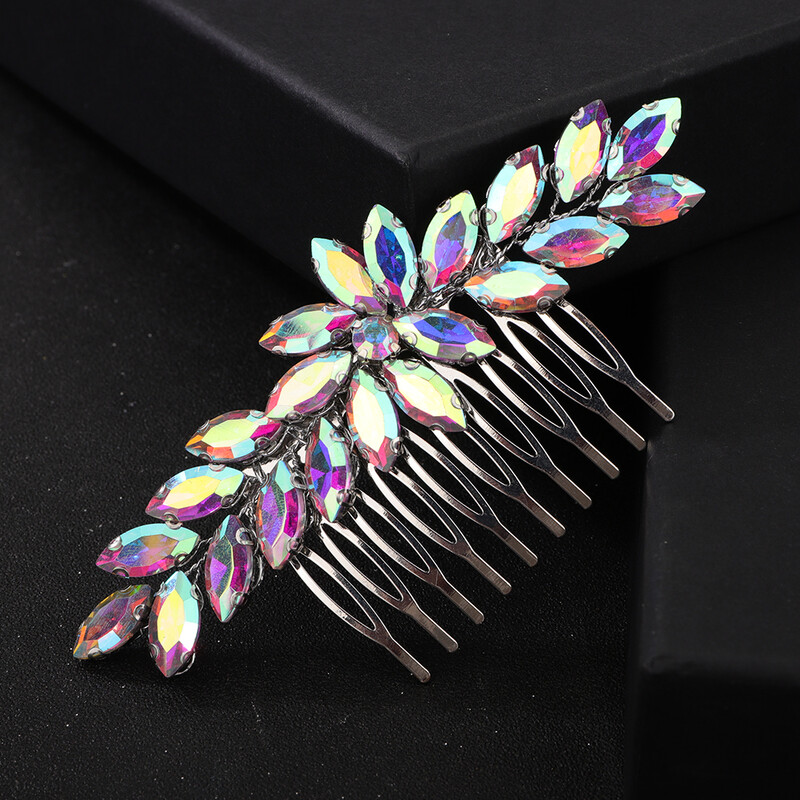 Strasszkő esküvői hajfésű nőknek Divatos kézzel készített menyasszonyi fejdísz Kiegészítők Partyfej Ékszerek Díszek menyasszonyi tiarák