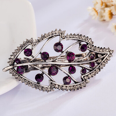 ALTOBEFUN Jaunas modes sieviešu kristāla ziedu stieņi sievietēm matu sprādzes meitenēm elegantas rotaslietas līgavu matu sprādzes AE028