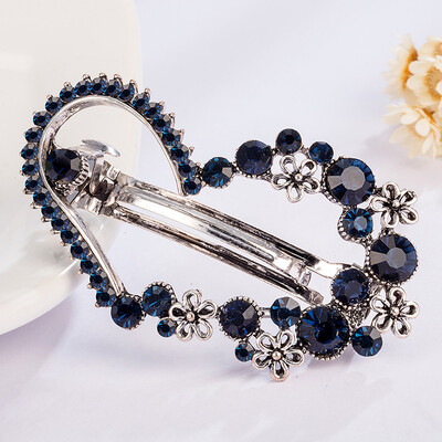 ALTOBEFUN Jaunas modes sieviešu kristāla ziedu stieņi sievietēm matu sprādzes meitenēm elegantas rotaslietas līgavu matu sprādzes AE028