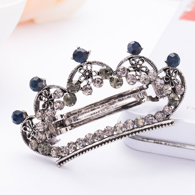 ALTOBEFUN Jaunas modes sieviešu kristāla ziedu stieņi sievietēm matu sprādzes meitenēm elegantas rotaslietas līgavu matu sprādzes AE028