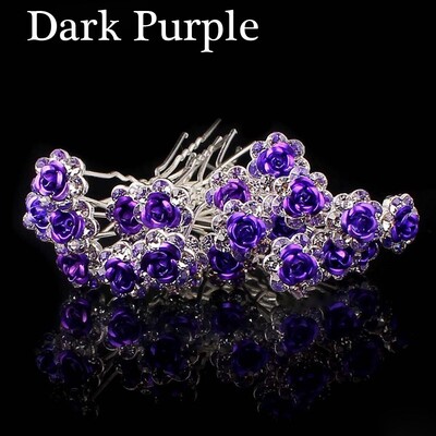 20 komada svadbene igle u obliku slova U. Metalna ukosnica. Ukosnice. Biserni dijamant. Ženski dodaci za kosu. Alati za dizajn vjenčane frizure.