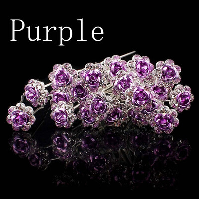 20 komada svadbene igle u obliku slova U. Metalna ukosnica. Ukosnice. Biserni dijamant. Ženski dodaci za kosu. Alati za dizajn vjenčane frizure.