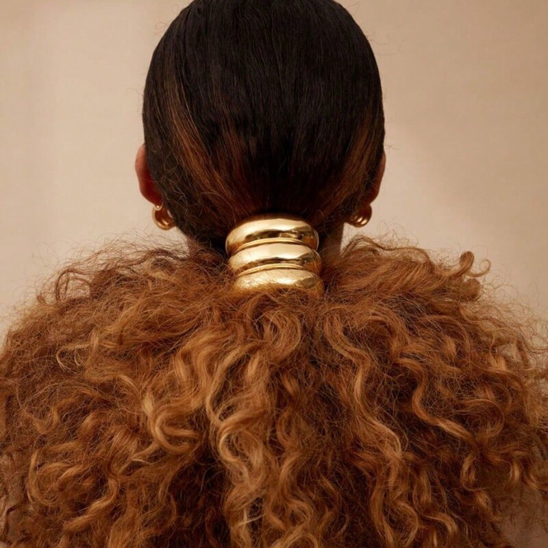 Metalna velika modna konjić s lukom od rodija Traka za kosu Ukosnica s repom Pokrivalo za glavu Vintage Jewely ry dodaci