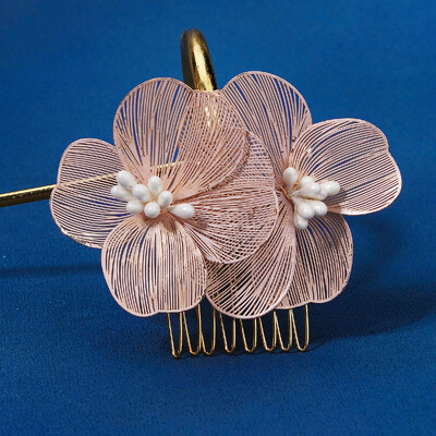 Divat 6db/tétel Gyöngy hajtűk Clipek nőknek Ezüst színű Menyasszonyi Esküvői Haj Kiegészítők Ékszerek Menyasszonyi fejdísz