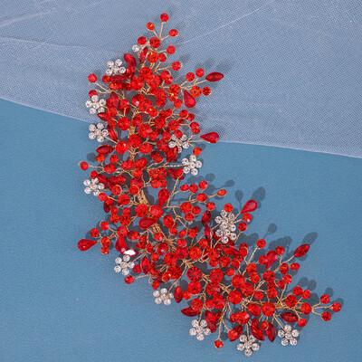 Cristal Strasuri Mireasa Bentite de nunta Tiare Bentite de par pentru femei Mireasa Mireasa Nunta Accesorii pentru par Bijuterii Bandă Cadou