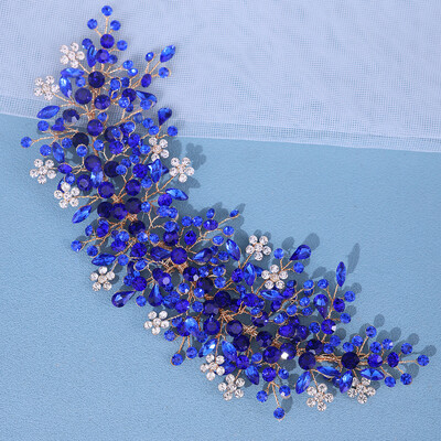 Cristal Strasuri Mireasa Bentite de nunta Tiare Bentite de par pentru femei Mireasa Mireasa Nunta Accesorii pentru par Bijuterii Bandă Cadou