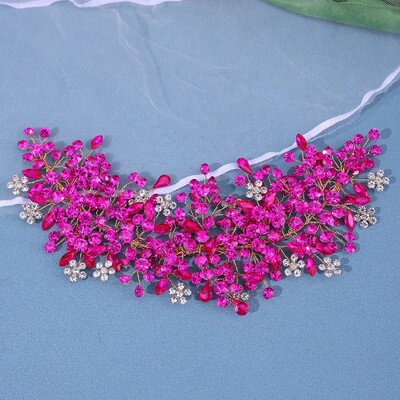 Cristal Strasuri Mireasa Bentite de nunta Tiare Bentite de par pentru femei Mireasa Mireasa Nunta Accesorii pentru par Bijuterii Bandă Cadou