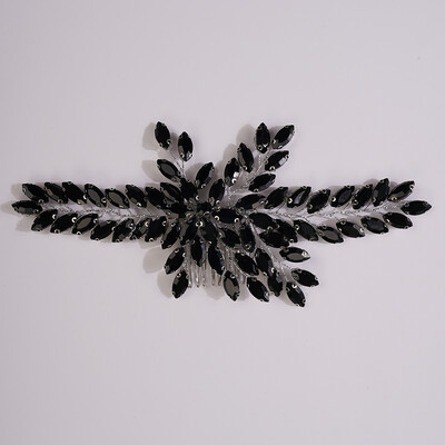 Accesorii pentru păr de nuntă cu stras de lux, 11 culori, pieptene de păr de mireasă lucrat manual pentru femei, caciulă pentru domnișoare de onoare, diademă