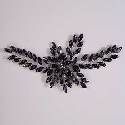 Accesorii pentru păr de nuntă cu stras de lux, 11 culori, pieptene de păr de mireasă lucrat manual pentru femei, caciulă pentru domnișoare de onoare, diademă