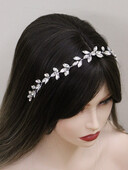 Bentiță de lux cu strasuri, pentru păr, lucrate manual pentru femei, bijuterii de păr, bal de absolvire, banchet, accesorii de nuntă, bentita de mireasă