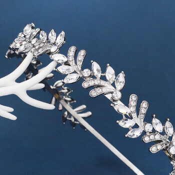 Drop shipping Ασημένιο στρας Headband Hot Sale Wedding Bride Crystal Tiaras for Bridal Hairband for Party