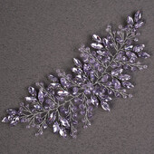 Luxus vintage strasszkristály menyasszonyi fejpánt nőknek divat, kézzel készített esküvői fejdísz Haj kiegészítők party fejfedők