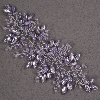 Luxus vintage strasszkristály menyasszonyi fejpánt nőknek divat, kézzel készített esküvői fejdísz Haj kiegészítők party fejfedők