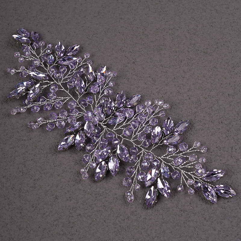 Luxus vintage strasszkristály menyasszonyi fejpánt nőknek divat, kézzel készített esküvői fejdísz Haj kiegészítők party fejfedők