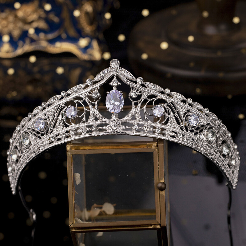 Strasszkő Menyasszonyi Esküvő Tiara Korona Új Kristály Haj Ékszer Fejdísz Hajruha Kiegészítők Ékszerek Halloween Party Hajpánt