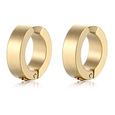 1 pár rozsdamentes acél mágneses nem áttörő CZ fülbevaló uniszex punk karika fülbevaló fülkapcsok férfiaknak női